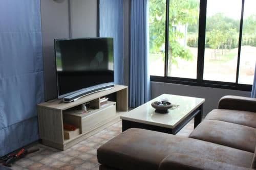 Family Room with Mountain View