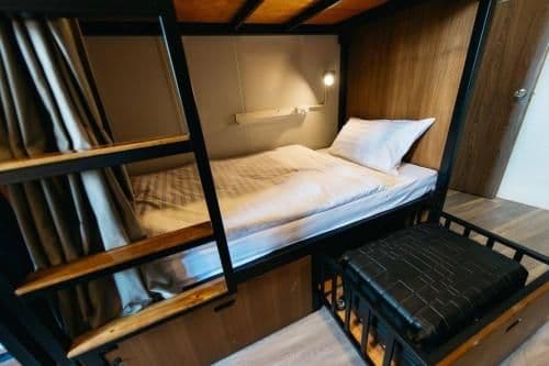 Bed in 8-Bed Female Dormitory Room