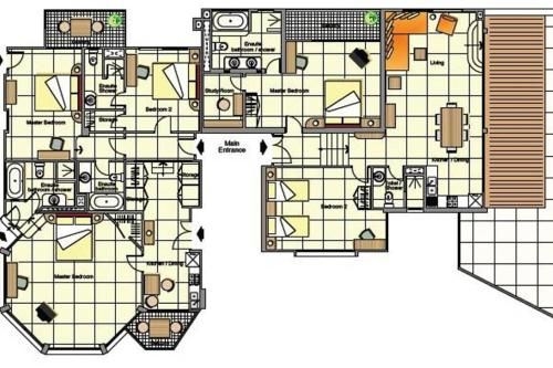 5 BR (2+3 BR CONDOS) - RAWAI, PHUKET - OCEANFRONT3