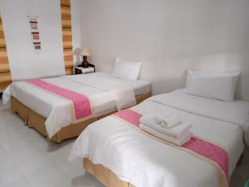 Twin Room with Pool View