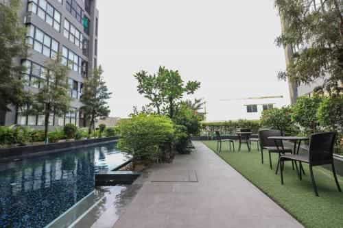 The Green III- 48Sqm Big Room with Gym and Pool from BTS Punnawithi The Green III- 48Sqm Big Room with Gym and Pool from BTS Punnawithi