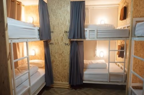 Bed in 6-Bed Mixed Dormitory Room