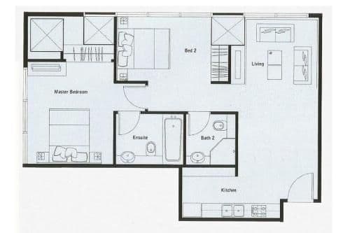 Two-Bedroom Apartment