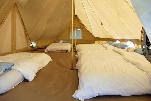 Private Glamping tent max 6.pers king size bed