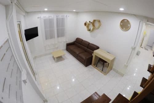Family Room with Bathroom