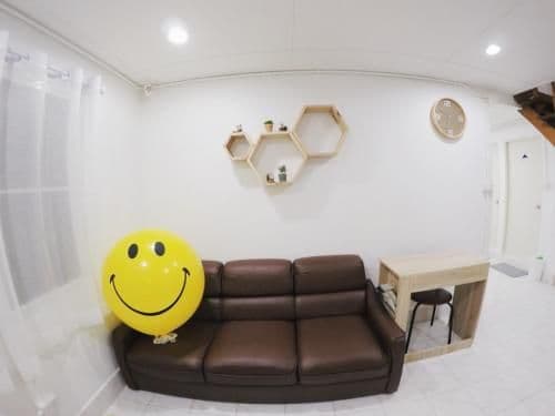 Family Room with Bathroom