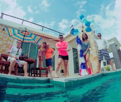 Rocky Party Pool Villa Huahin 3 Bedrooom With BBQ & Karaoke0