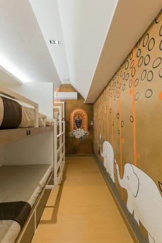Bunk Bed in Mixed Dormitory Room