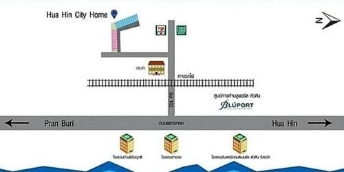 Hua Hin New 2 Bed/bath Town Houses @ Bluport (3)3