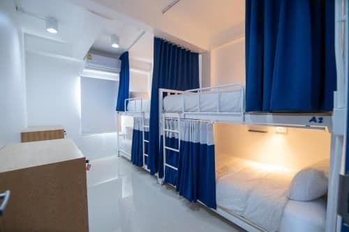 Bed in 4-Bed Male Dormitory Room