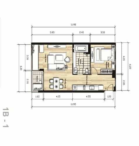 Apartment on the beach Maikhao pool view 72sqm Apartment on the beach Maikhao pool view 72sqm