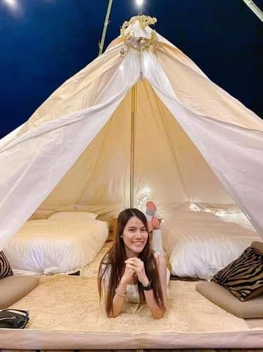Tent with Private Bathroom