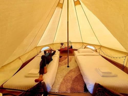 Tent with Private Bathroom