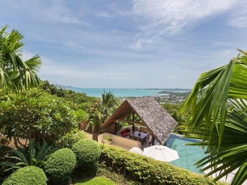 Villa with Garden View