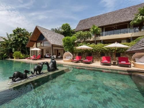 Villa with Garden View