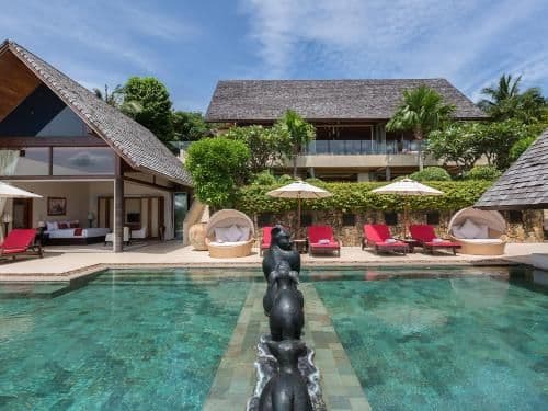 Villa with Garden View