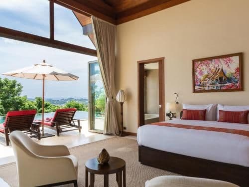 Villa with Garden View