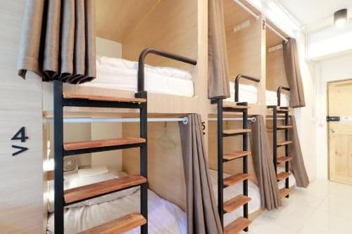 Bed in 6-Bed Mixed Dormitory Room