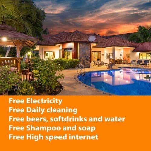 Villa Pattaya Hill, Free Electric, minutes from Beach and Pattaya Villa Pattaya Hill, Free Electric, minutes from Beach and Pattaya