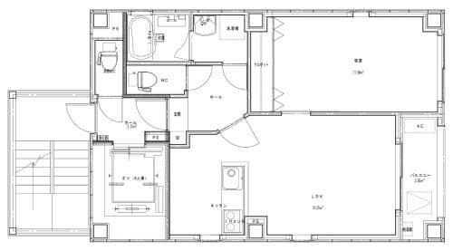 Apartment with Balcony
