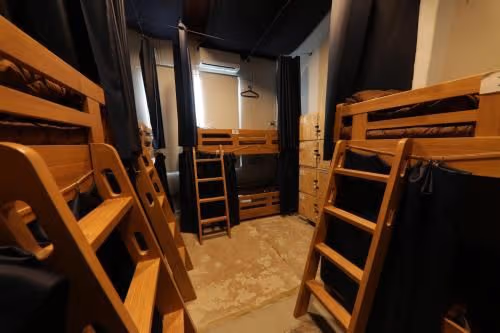 Bunk Bed in Male Dormitory Room