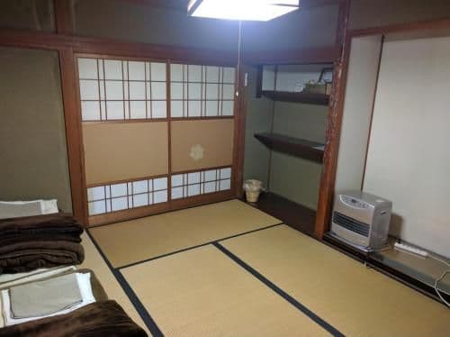Single Futon in Japanese-Style Male Dormitory Room
