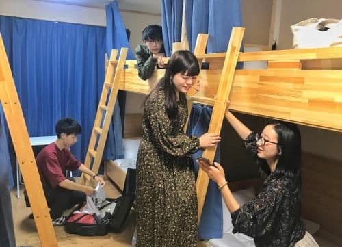 Bed in Male Dormitory Room