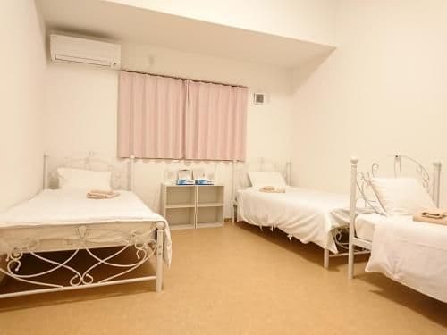 Male Only Quadruple Room with Shared Shower and Toilet