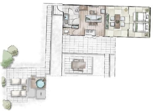 Junior Suite with Garden View
