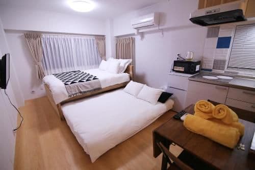Apartment with Shower