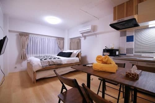 Apartment with Shower