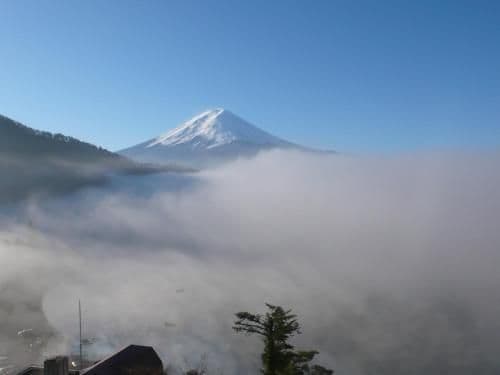 Double Room with Balcony with Mt.Fuji and Lake view - Non Smoking