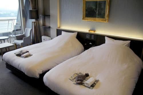 Deluxe Twin Room with Balcony with Mt.Fuji and Lake View - Non Smoking