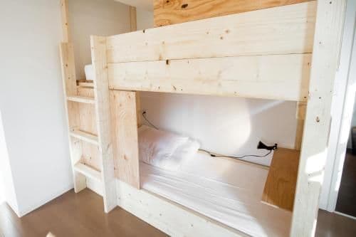 Bunk Bed in Female Dormitory Room