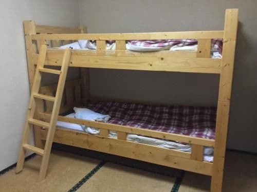 Japanese-Style Room with Bunk Bed and Futon