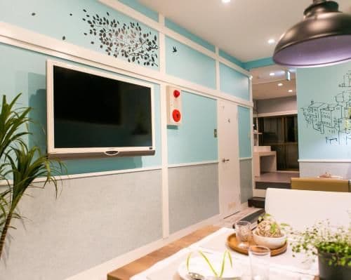Family Room with Shower
