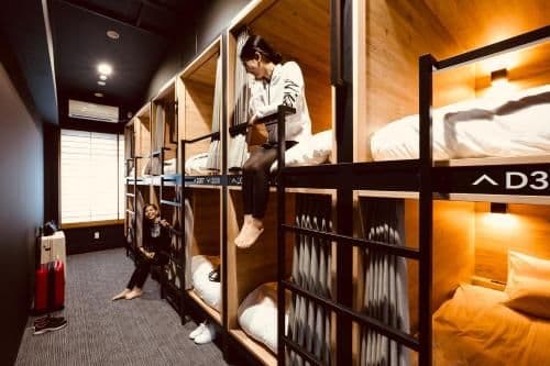 Bunk Bed in Female Dormitory Room