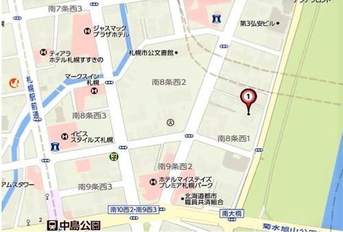 Service Apartment Sapporo nakajimakouen8011