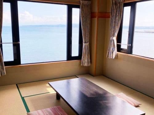 Family Room with Side Sea View