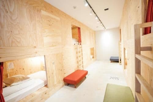 Upper Bunk Bed in Mixed Dormitory Room