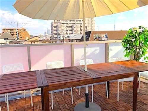 Family Room with Terrace