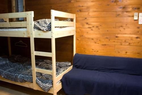 Quadruple Room with Bunk Beds and Shared Bathroom