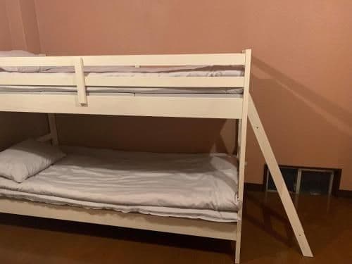 Room with Bunk Bed and Futon