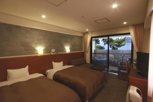 Deluxe Triple Room with Open Air Bath