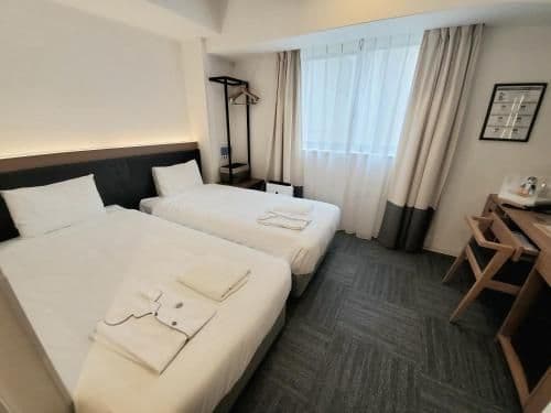 Twin Room with Robot