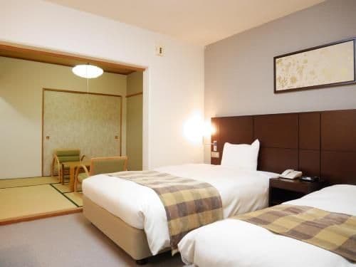 Twin Room with Tatami Area - Non-Smoking