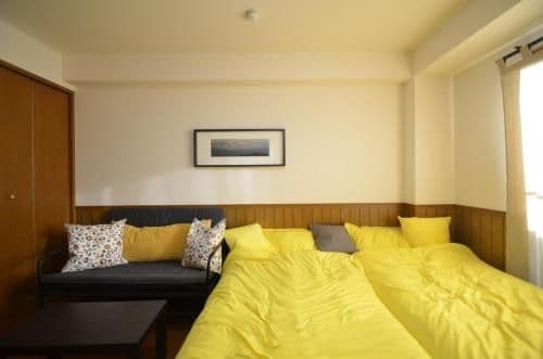 Standard Apartment (3 Adults) - Two Single Beds and One Sofa Bed