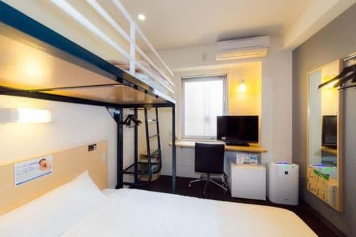 Room with Double Bed and Bunk Bed - Smoking