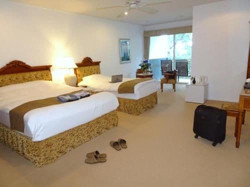 Triple Room with Ocean View and Semi Open-Air Bath