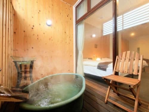 Deluxe Twin Room with Open-Air Bath